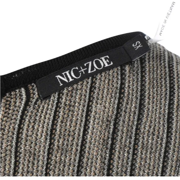 Nic + Zoe abstract twirl sweater dress - Picture 5 of 9